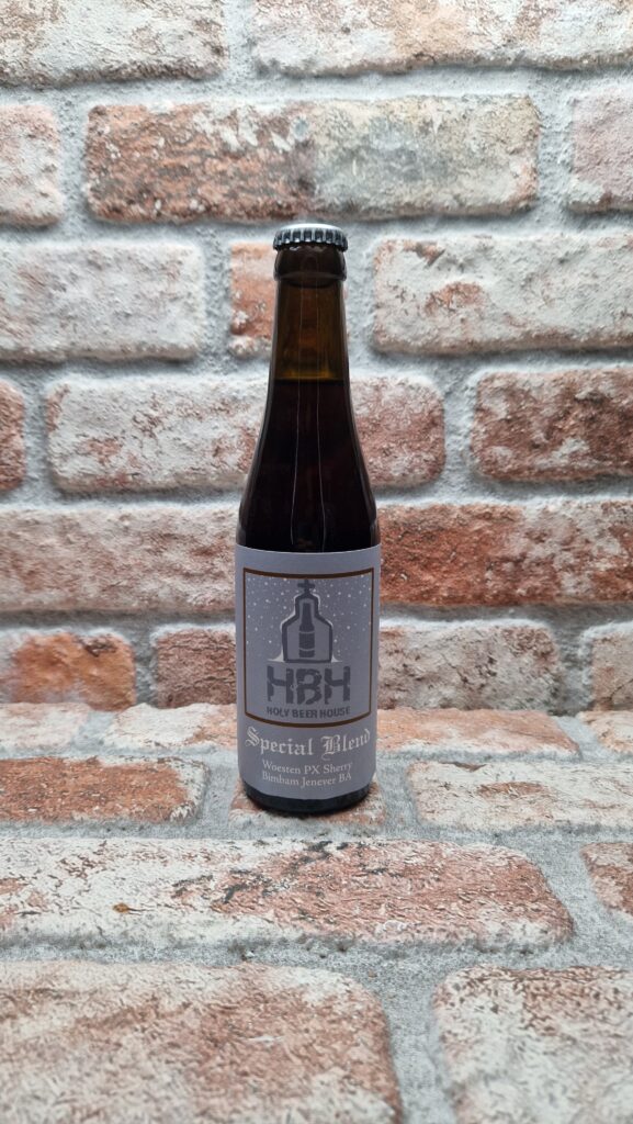Holy Beer House Special Blend Woesten PX Sherry Bimbam Jenever BA Ale
