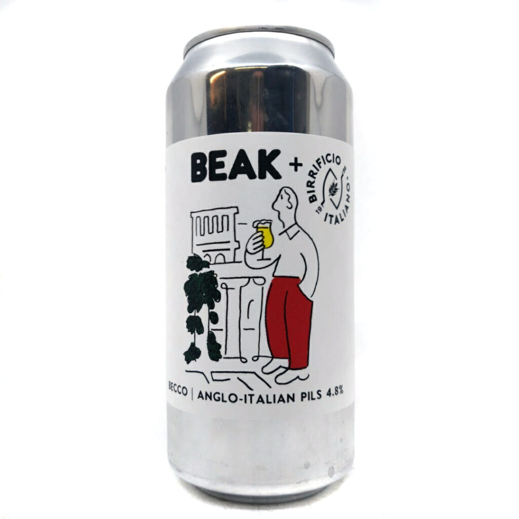 Beak x Birrificio Italiano Becco Anglo Italian Pils 4.8%