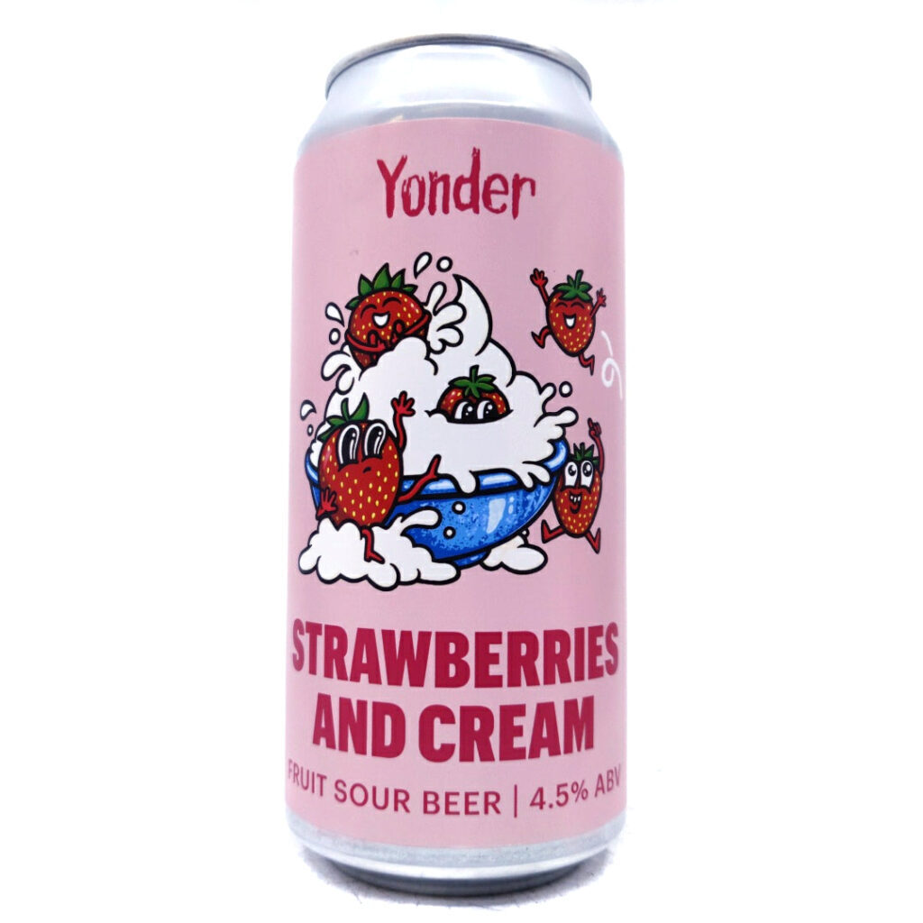 Yonder Strawberries & Cream Pastry Sour 4.5%