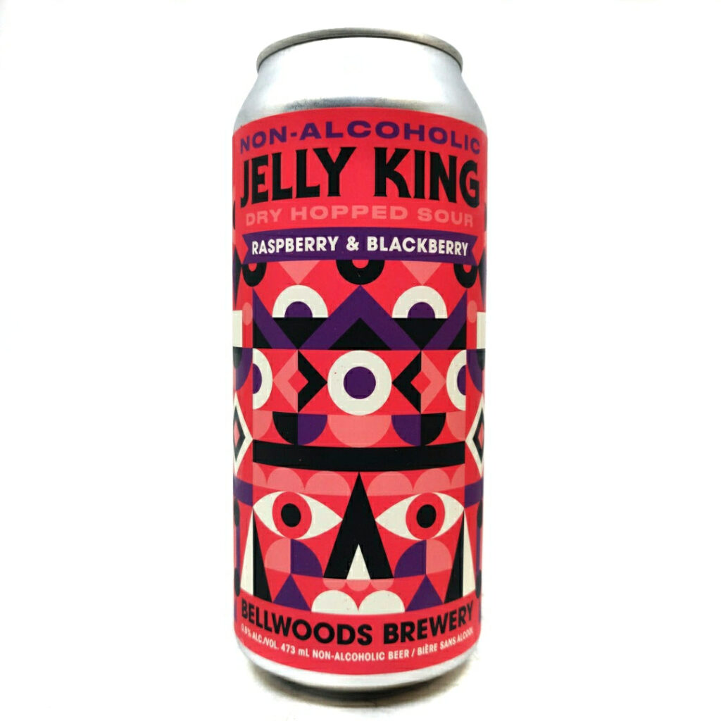 Non Alcoholic Fruited Jelly King Sour with Raspberry & Blackberry 0.5%