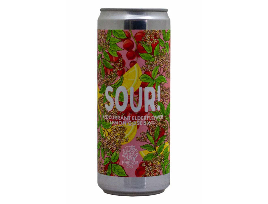 Sour! Redcurrant Elderflower Lemon Gose