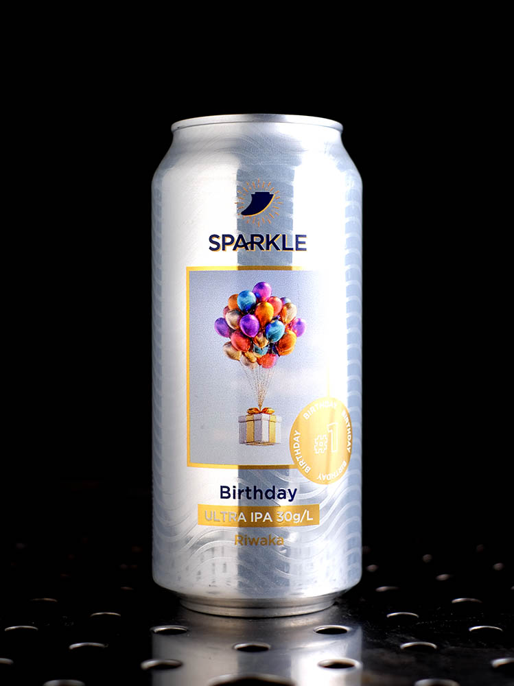 Sparkle | Birthday #1 Riwaka 2026 | DIPA | 8%