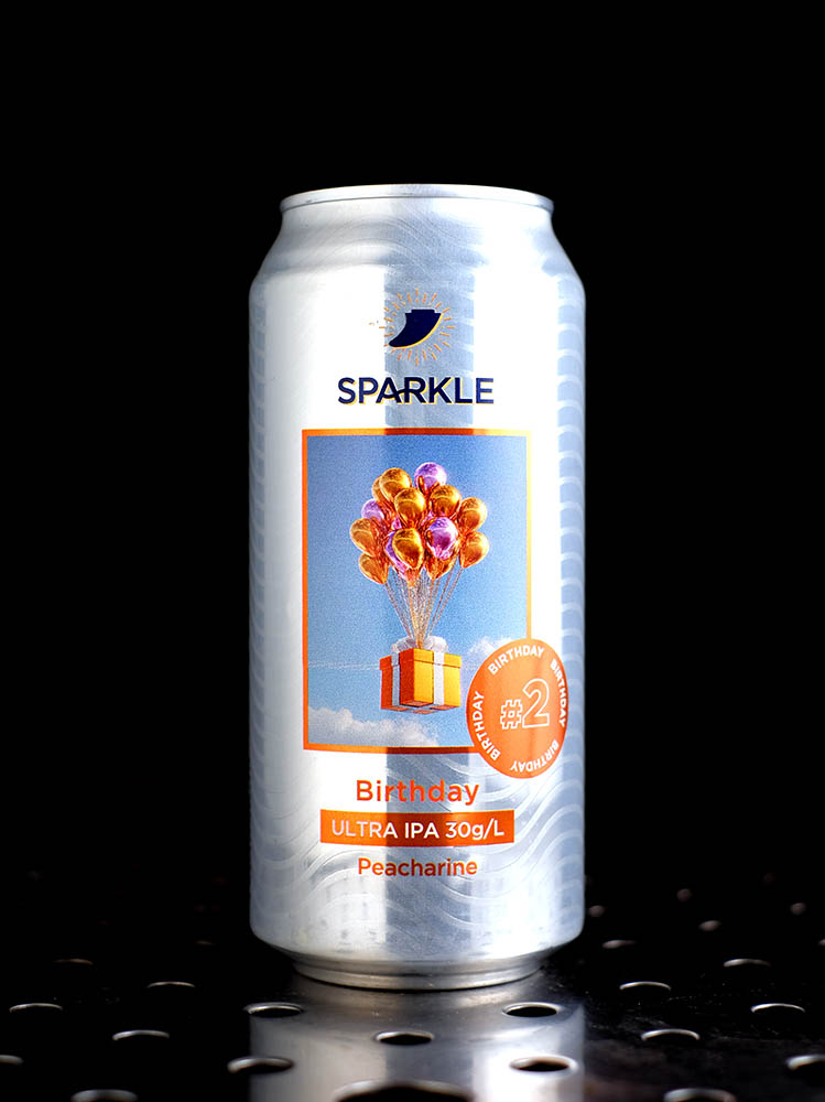 Sparkle | Birthday #2 Peacharine 2026 | DIPA | 8%