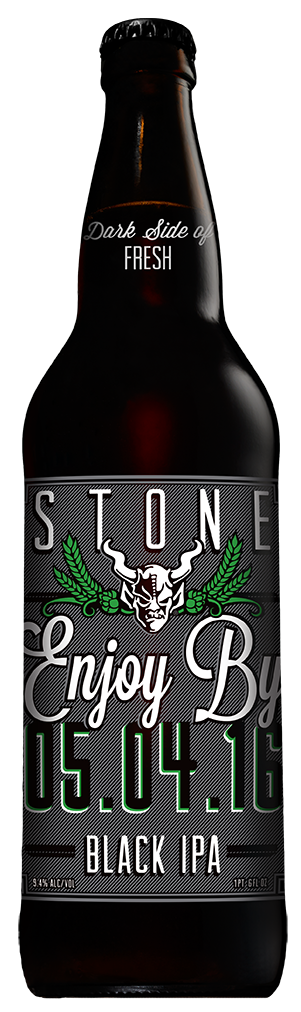 Enjoy By 05.04.16 Black IPA 22oz