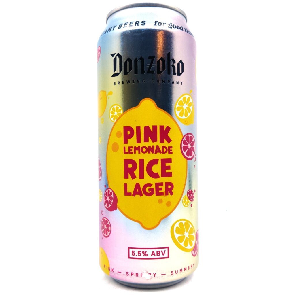 Pink Lemonade Rice Lager 5.5%