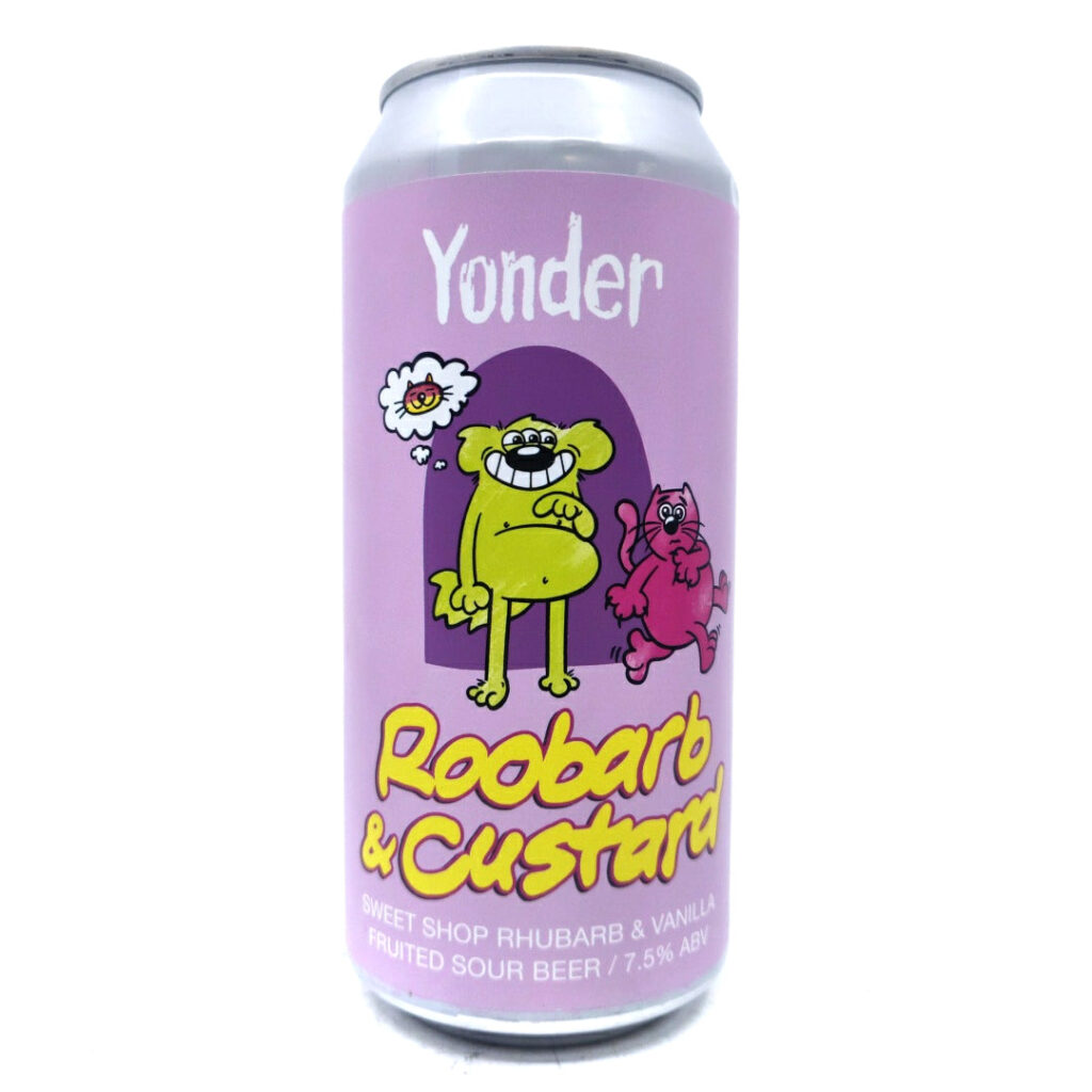 Yonder Roobarb & Custard Fruited Sour Beer 7.5%