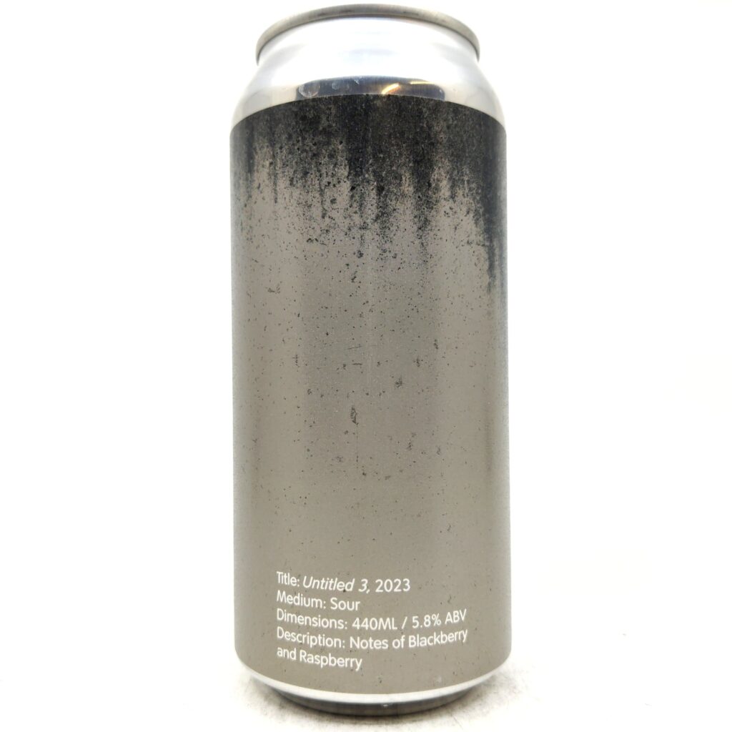 Untitled 3 Blackberry & Raspberry Fruited Sour 5.8%