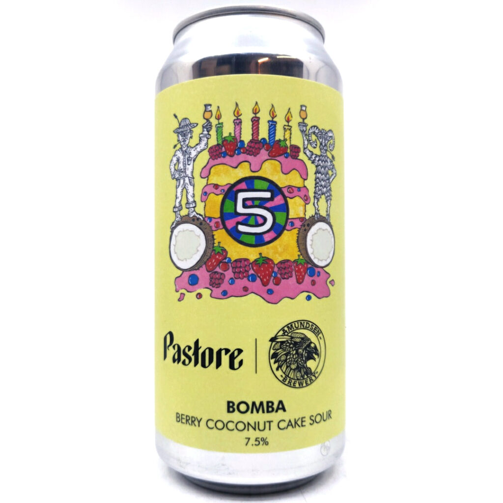 Pastore x Amundsen Bomba Berry Coconut Cake Sour 7.5%