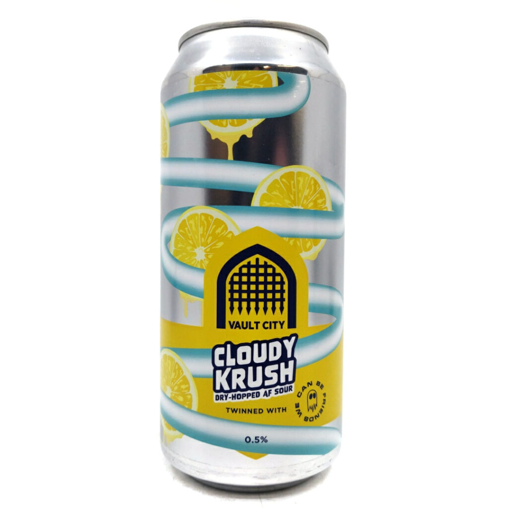 Vault City x We Be Friends Cloudy Krush Alcohol Free Sour 0.5%