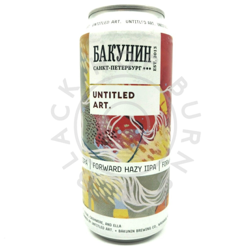 s x Bakunin Forward Hazy IIPA 8%