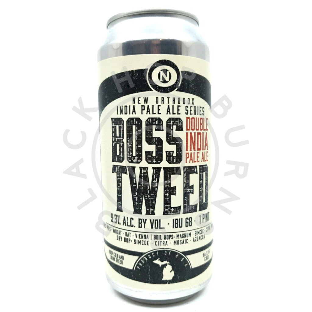 Old Nation Boss Tweed Double IPA 9.3%