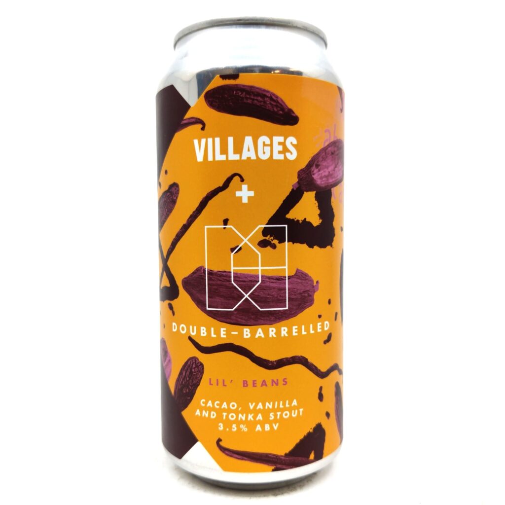 Barrelled x Villages Lil' Beans Cacao, Vanilla & Tonka Stout 3.5%