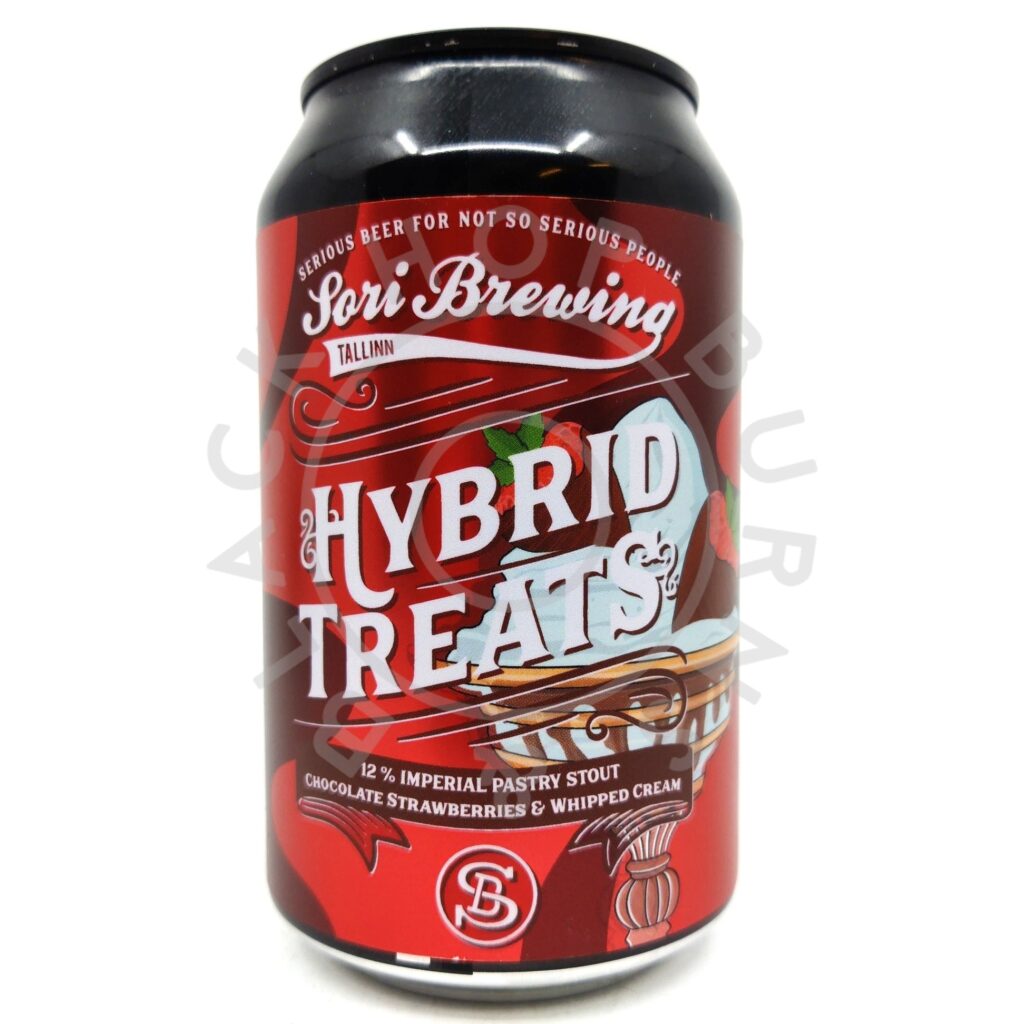Hybrid Treats Vol.8: Chocolate Strawberries & Whipped Cream Imperial Pastry Stout 12%