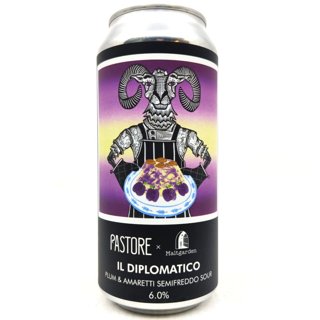 Pastore x Maltgarden Il Diplomatico Semifreddo Sour 6%