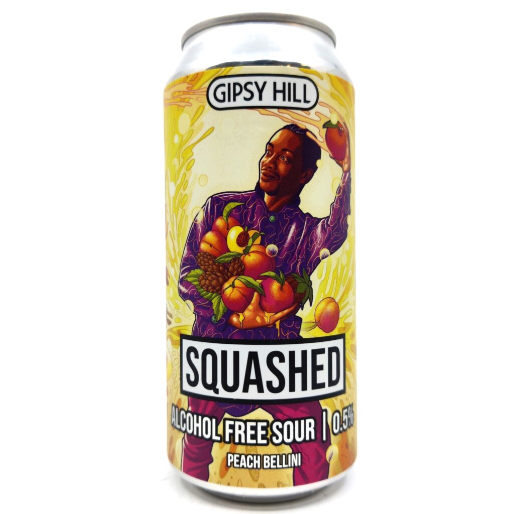 Squashed Peach Bellini Alcohol Free Sour 0.5%