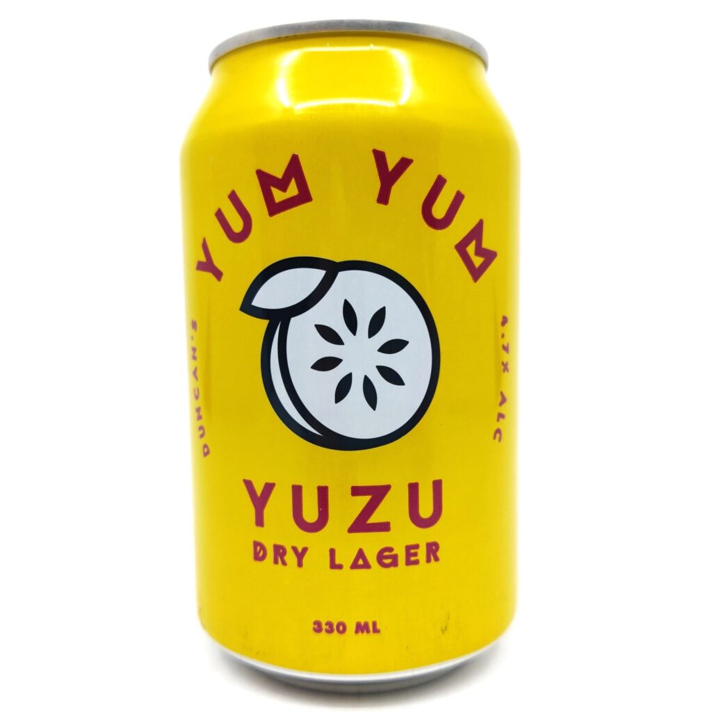 Yum Yum Yuzu Dry Lager 4.7%