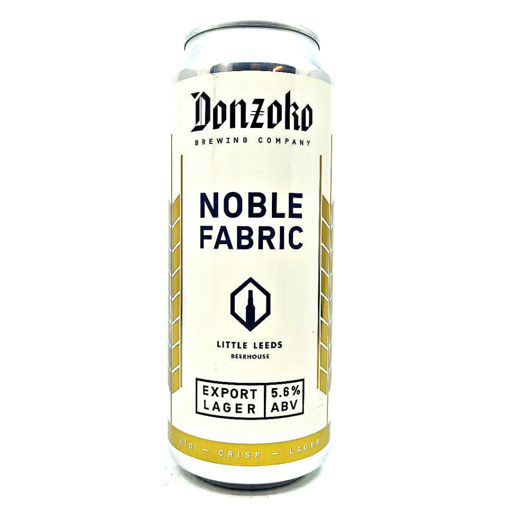 Noble Fabric Export Lager 5.6%