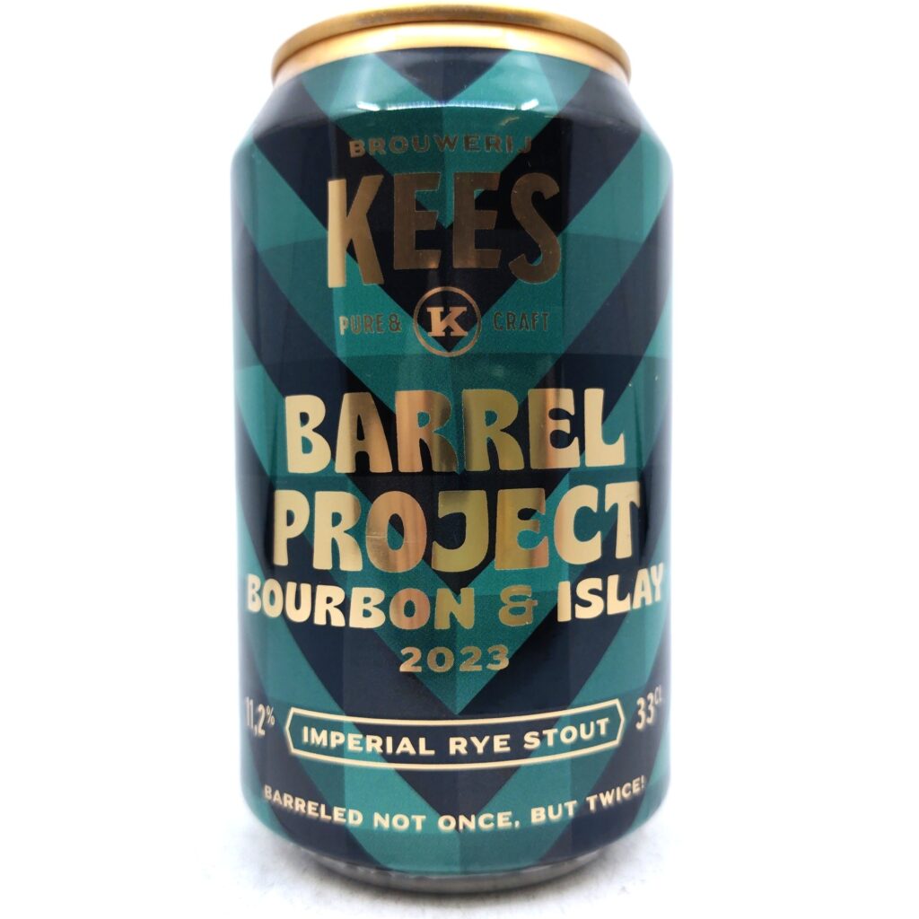 Kees Barrel Project 2023 Bourbon & Islay Imperial Rye Stout 11.2%