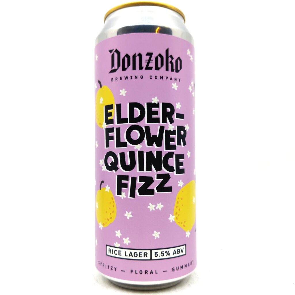 Elderflower & Quince Fizz Lager 5.5%