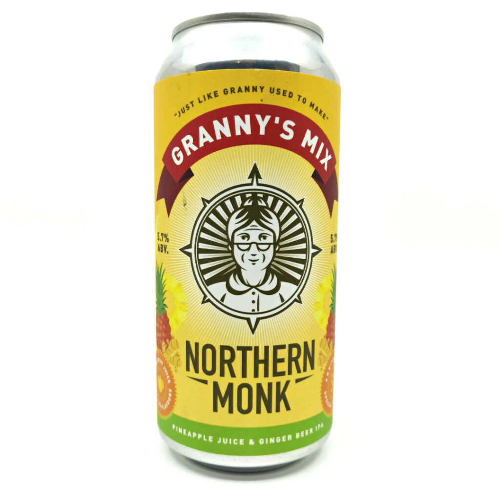 Granny's Mix Pineapple Juice & Ginger Beer IPA 5.7%