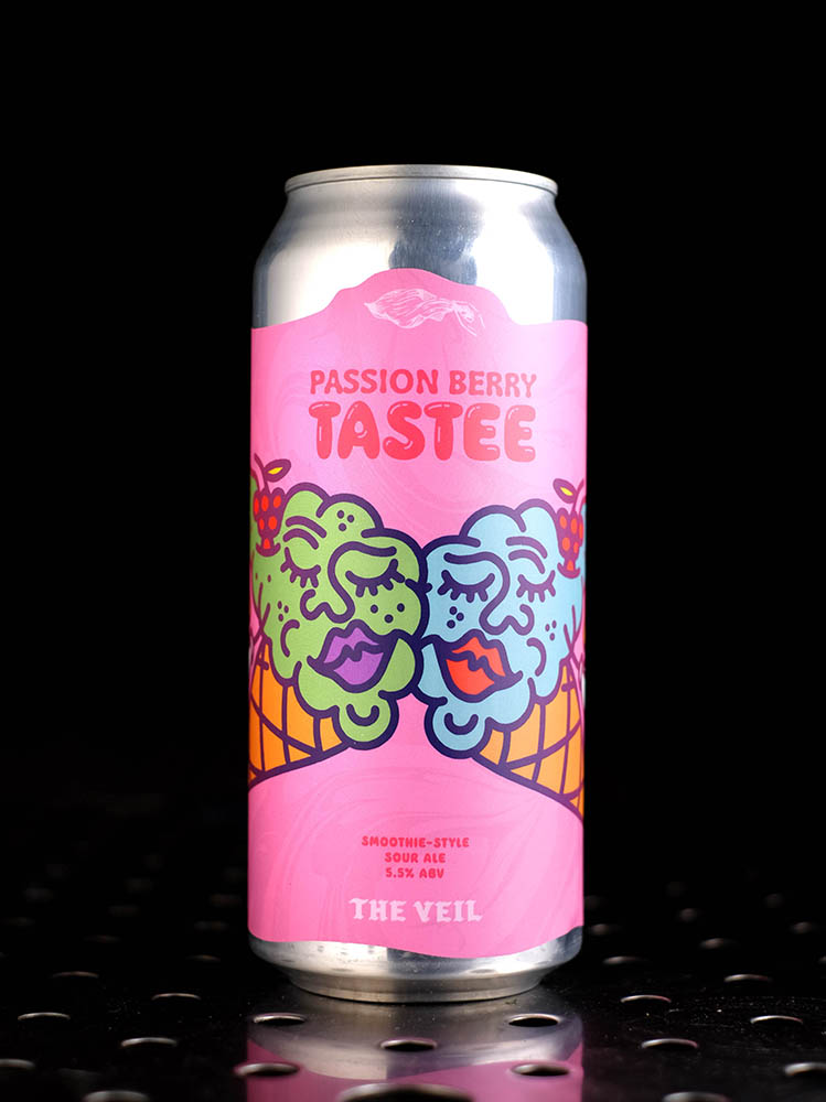 The Veil | Passion Berry Tastee | Smoothie Sour Passion Framboise | 5,5%