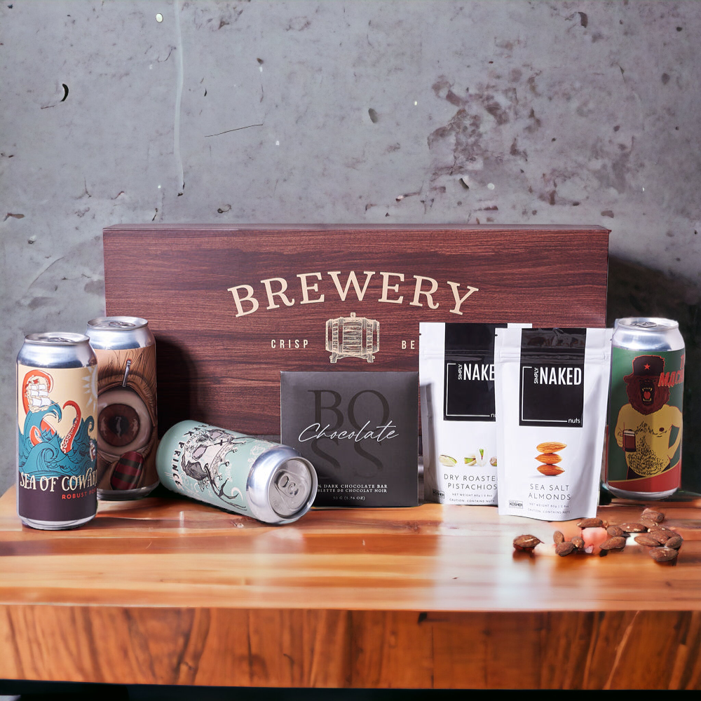 The Best Craft Beers & Treats Gift Set