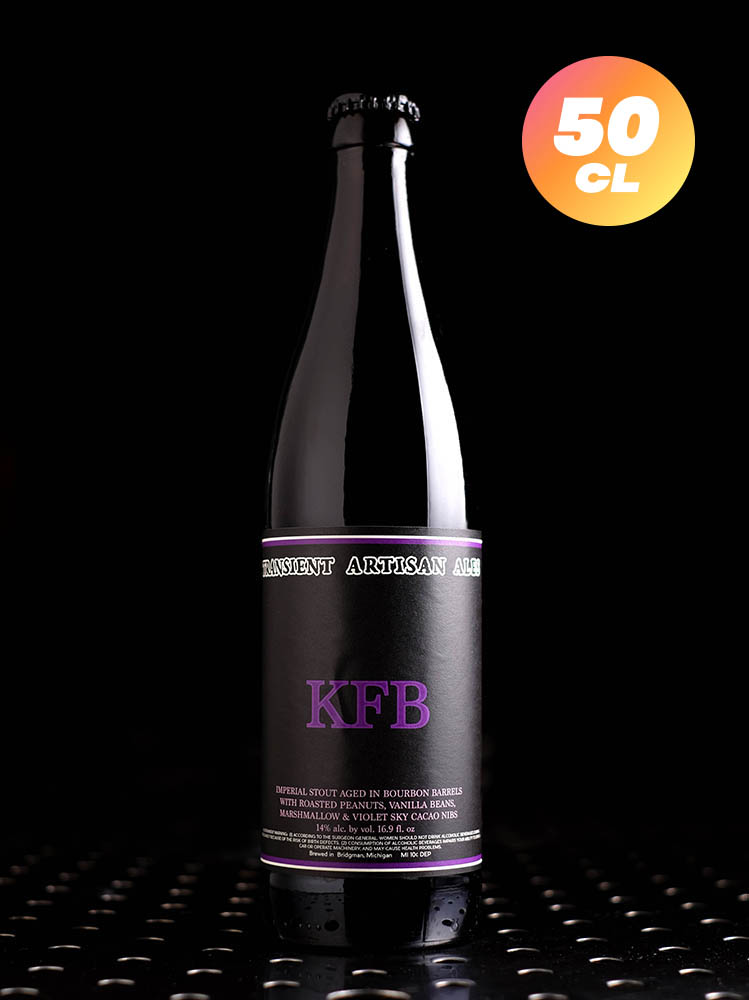 Transient Artisan Ales | KFB | Imperial Stout Peanut Vanille Cacao Marshmallow Bourbon BA | 14,1%