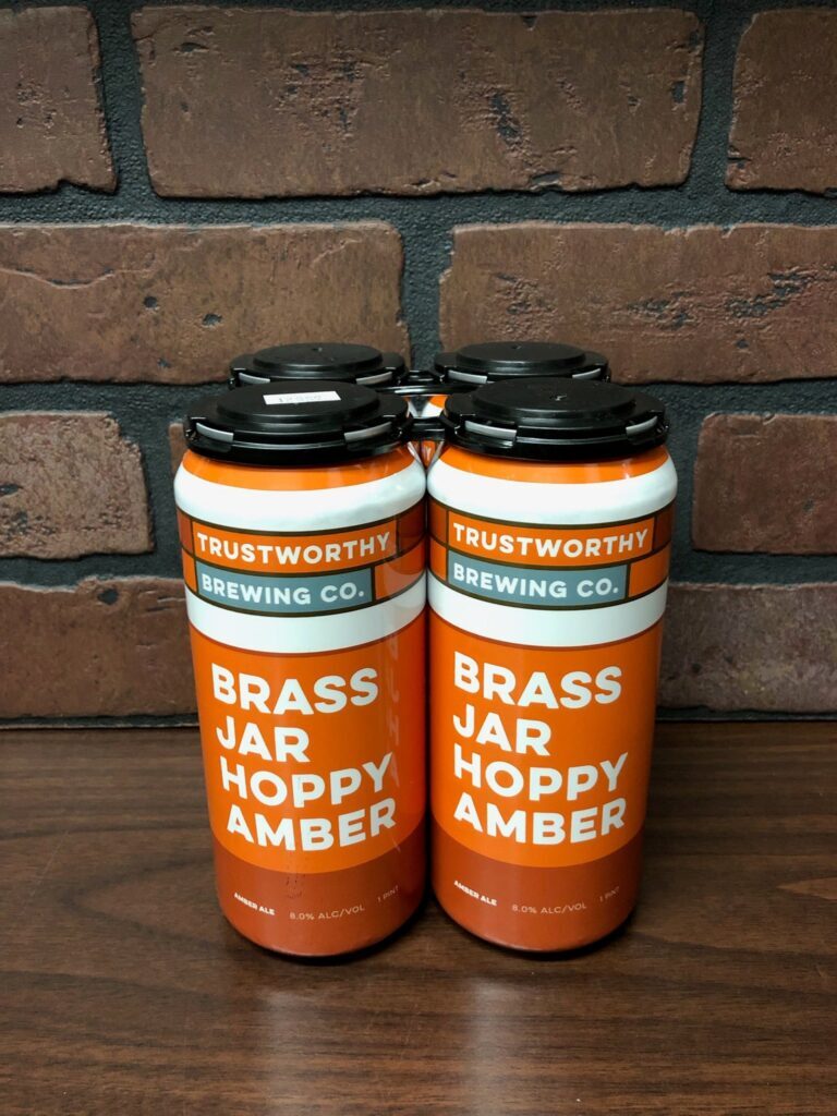 Brass Jar Hoppy Amber 4 pack