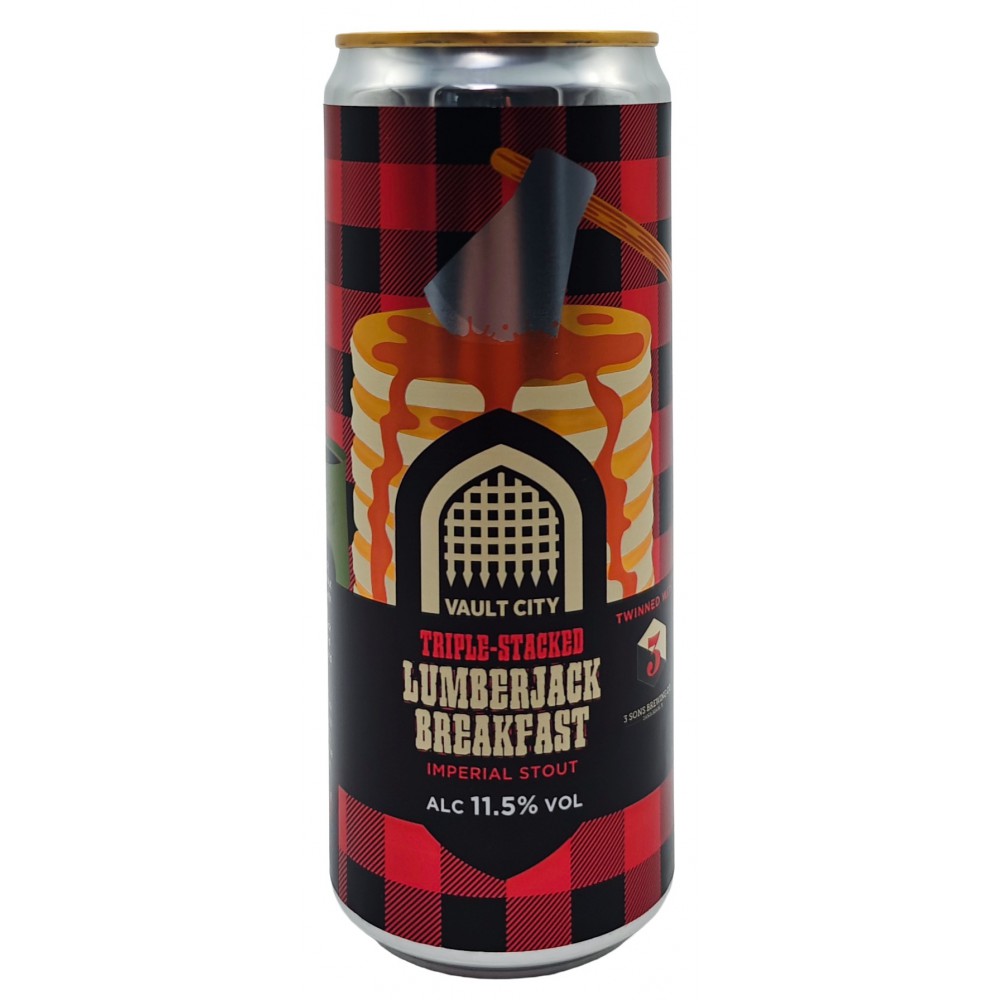Vault City / 3 Sons Triple-Stacked Lumberjack Breakfast Stout