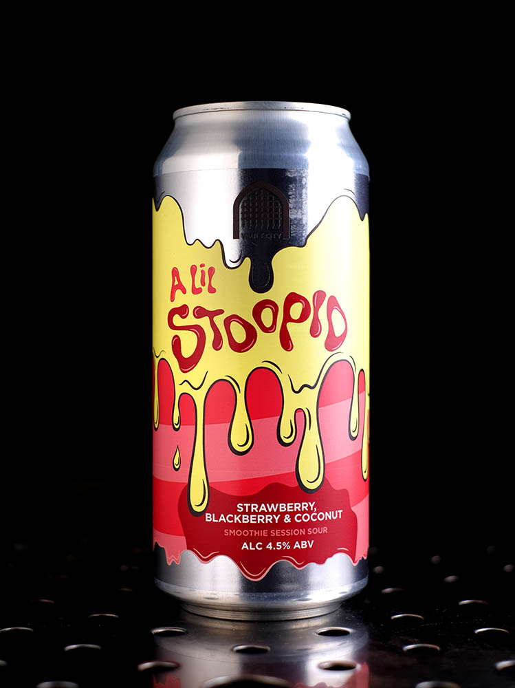 Vault City | A Lil Stoopid: Strawberry Blackberry Coconut | Smoothie Sour | 4,5%