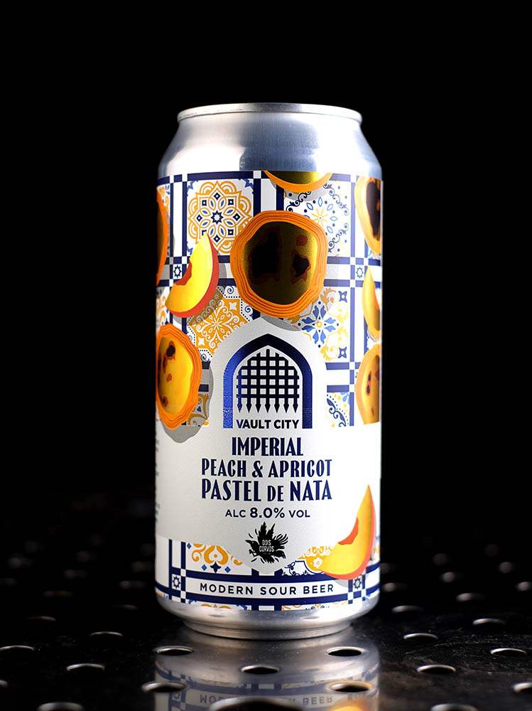 Vault City x Dois Corvos | Imperial Pastel De Nata | Imperial Pastry Sour Vanille Caramel Cannelle Pêche Abricot | 8%