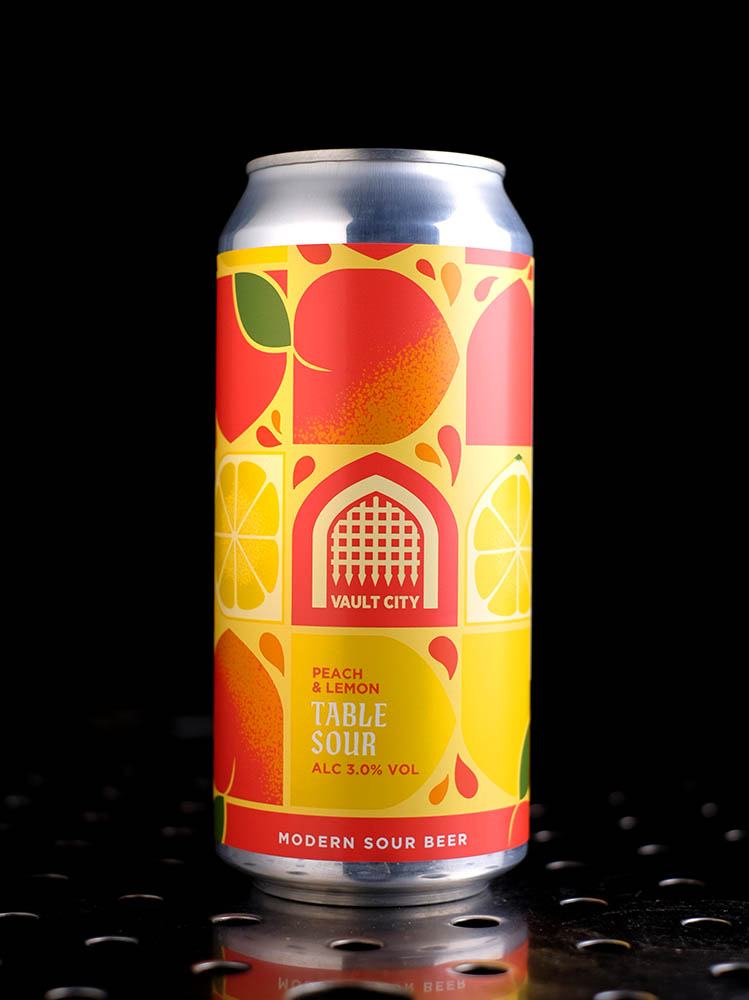 Vault City | Peach & Lemon Table Sour | Table Sour Pêche Citron | 3,0%
