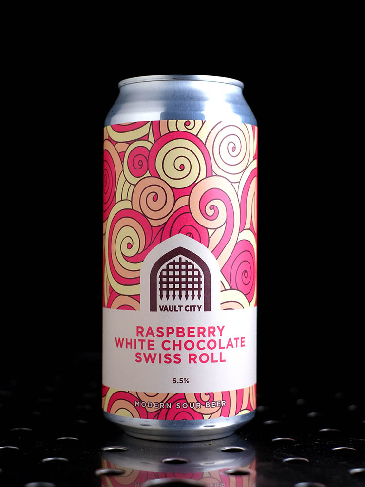Vault City | Raspberry White Chocolate Swiss Roll | Pastry Sour | 6,5%