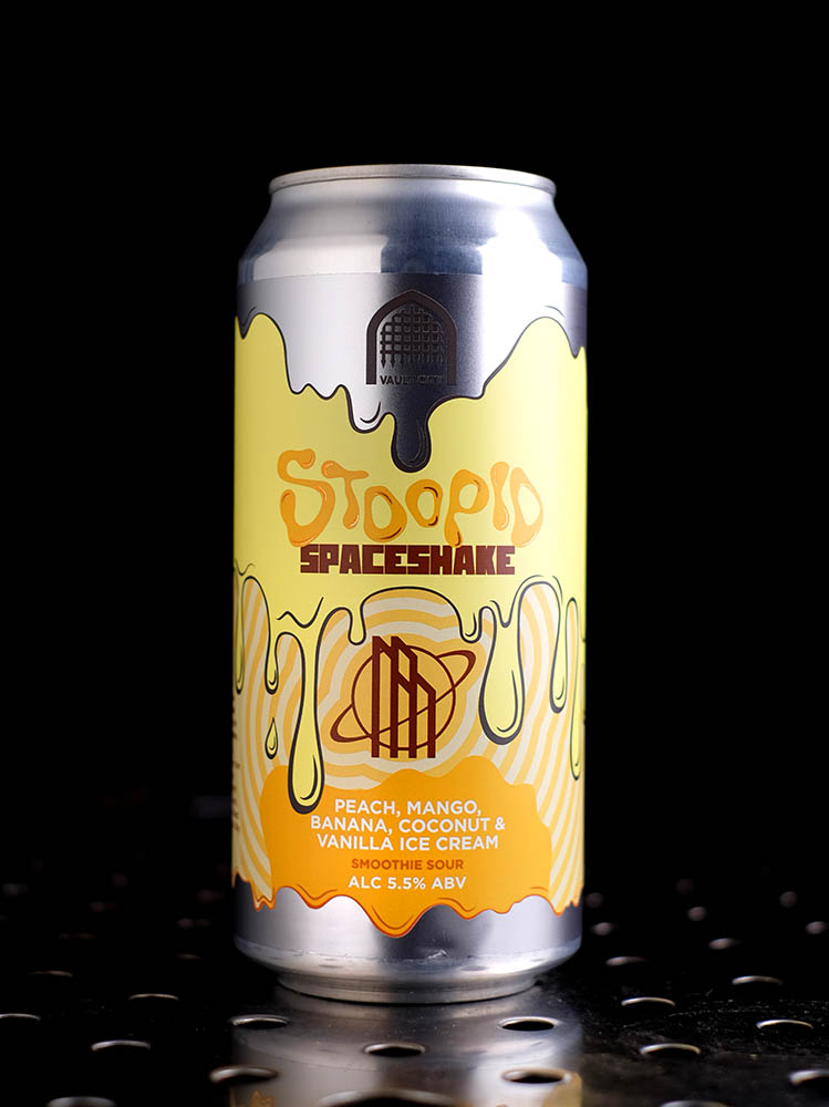 Vault City x Makemake | Stoopid Spaceshake | Smoothie Sour Glace Vanille Pêche Mangue Banane Coco | 5,5%