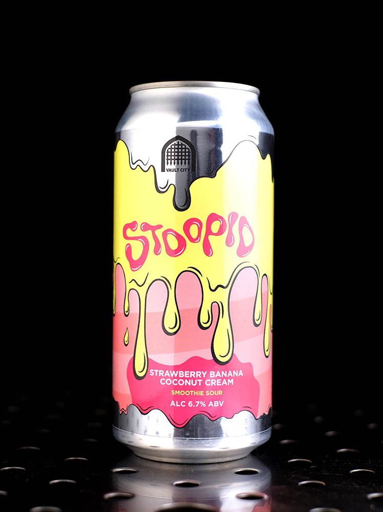 Vault City | Stoopid | Smoothie Sour Strawberry Banana Coconut Cream | 6,7%