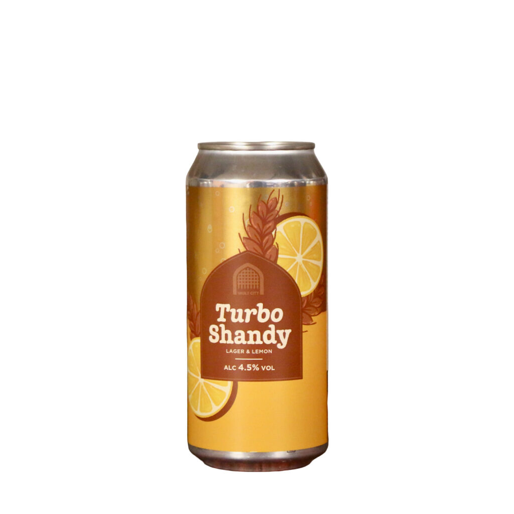 Vault City – Turbo Shandy Lager & Lemon