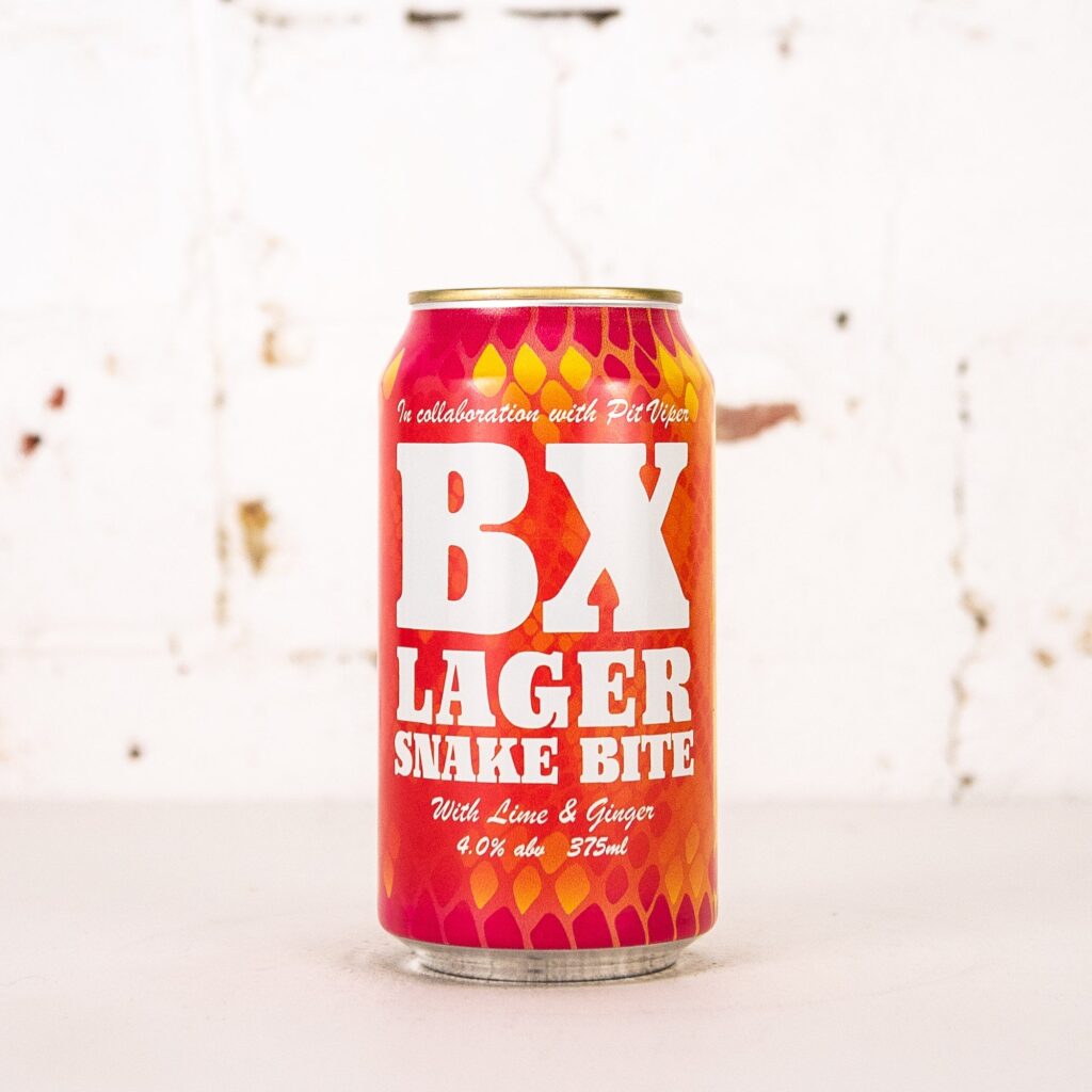 Reckless x Pit Viper - 'BX Lager: Snake Bite' Lime & Ginger