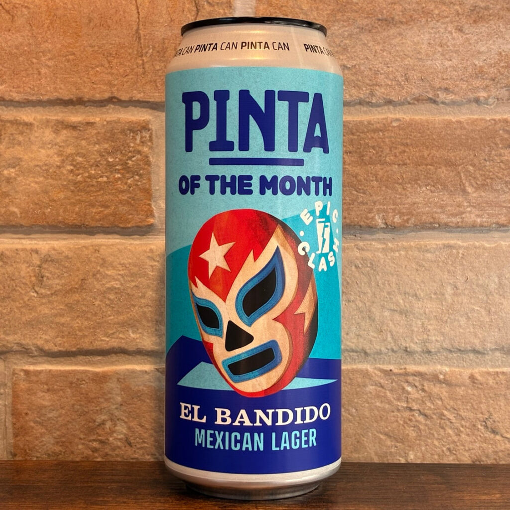 El Bandido Mexican Lager 5% - PINTA