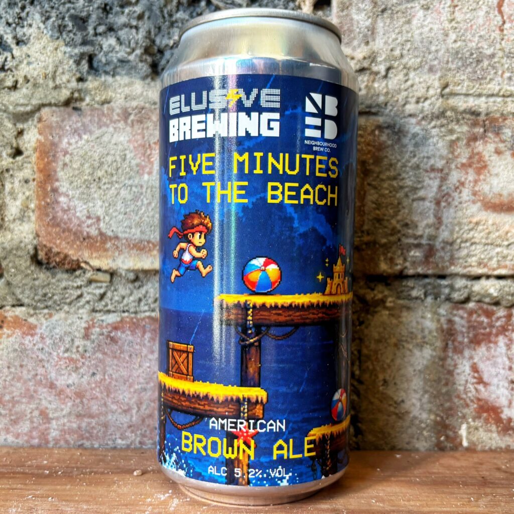 Five Minutes to the Beach American Brown Ale 5.2%
