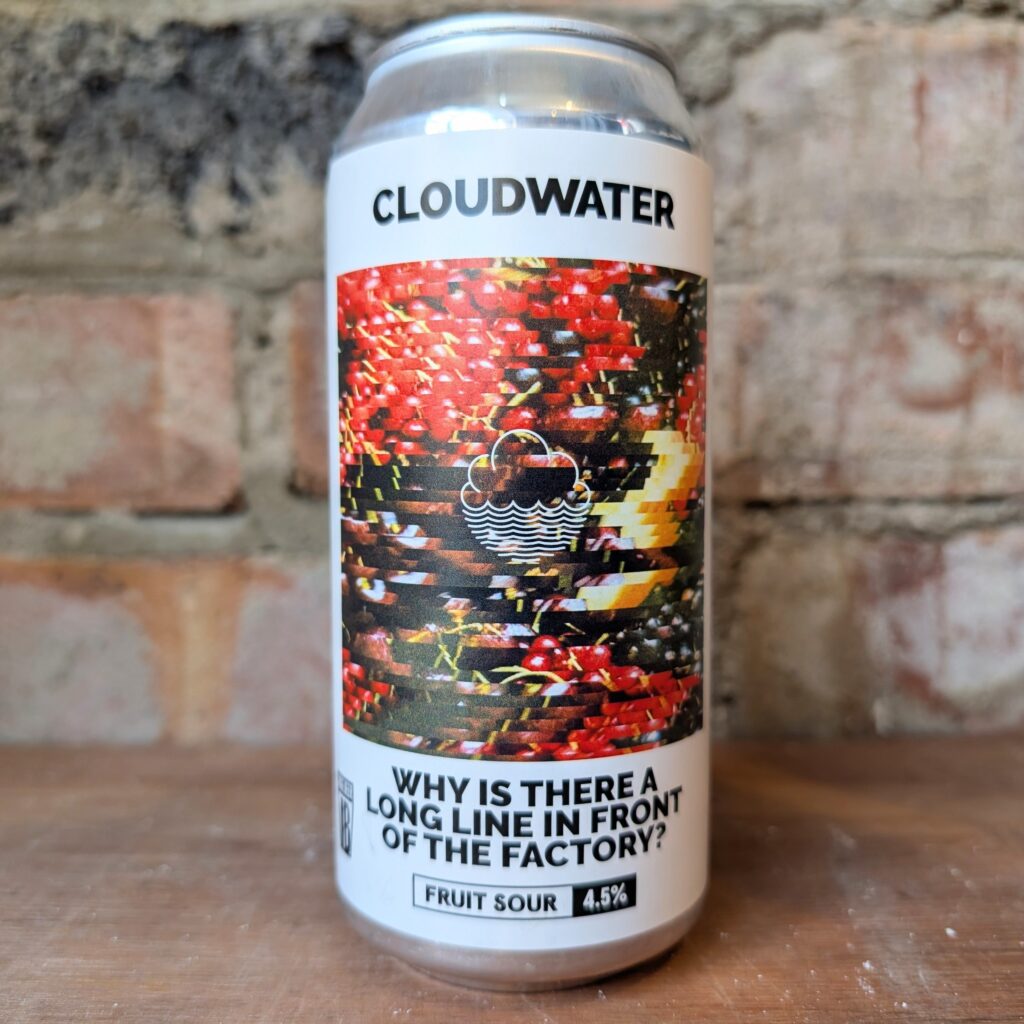 Why Is There A Long Line In Front Of The Factory? Fruited Sour 4.5%