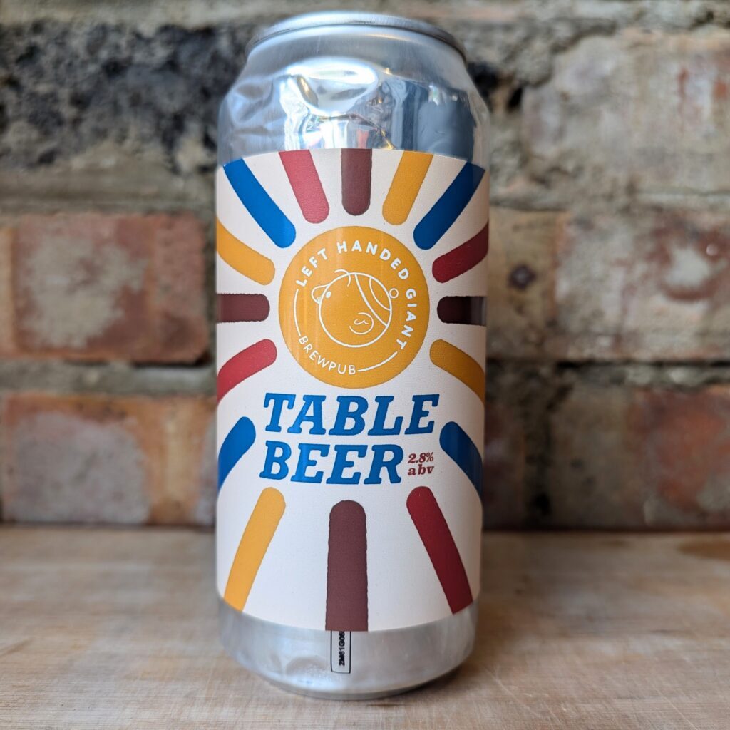 LHG Table Beer 2.8%