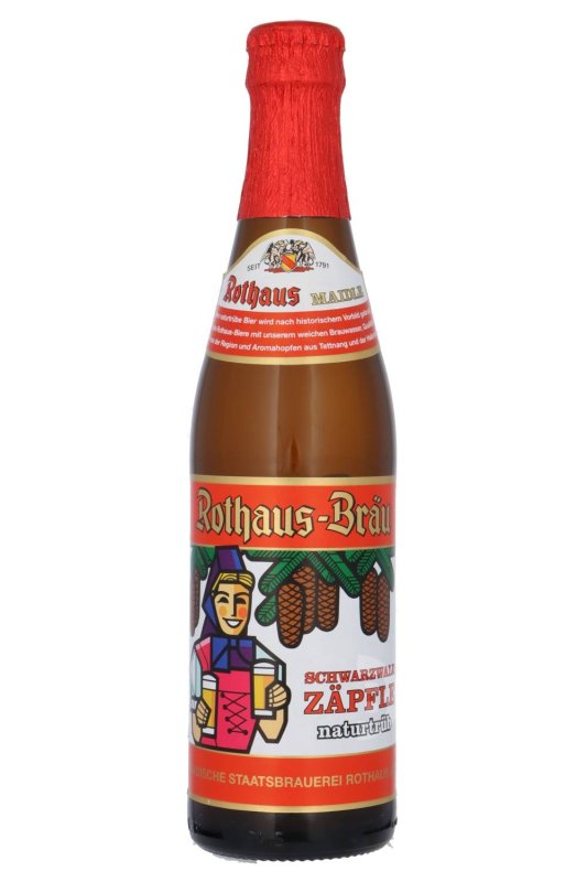 Rothaus – Schwarzwald Zäpfle naturtrüb / Maidle