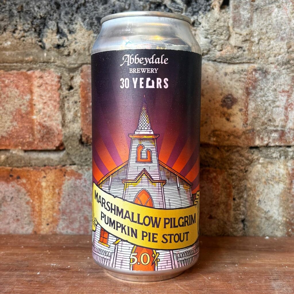 Marshmallow Pilgrim Pumpkin Pie Stout 5%