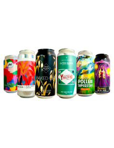 Assortiment / Box "Houblon en masse" - 6 bières craft