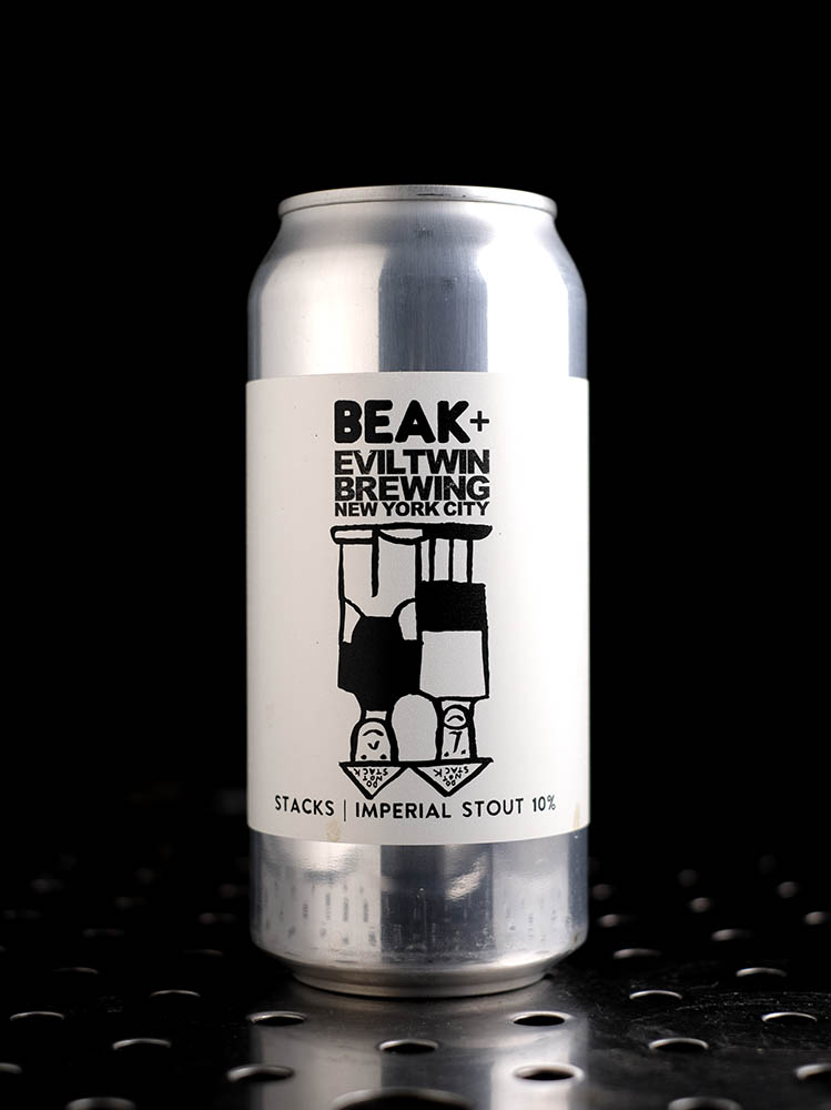 Beak x Evil Twin | Stacks | Imperial Stout Cacao Coco Vanille Marshmallow | 10%