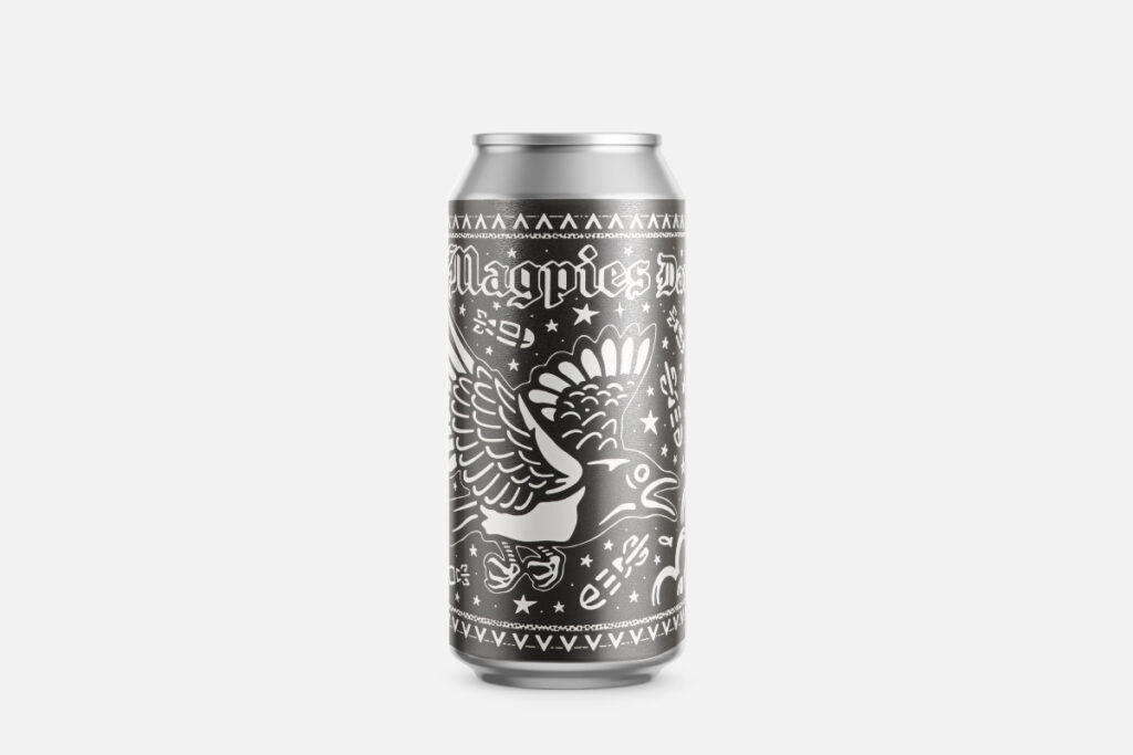 Black Iris - Where Magpies Dare Magpie Collab