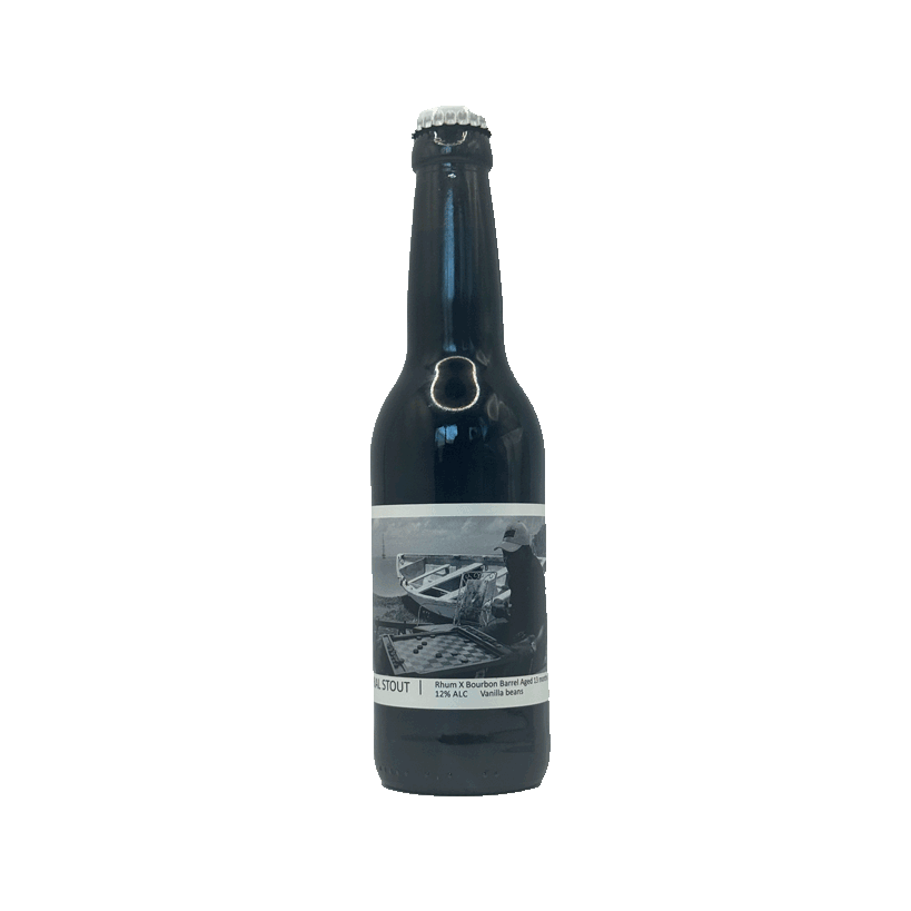 collab' La Superbe - Imperial Stout Rhum x Bourbon Barrel Aged 13 Months Vanilla Beans - | Imperial Stout BA