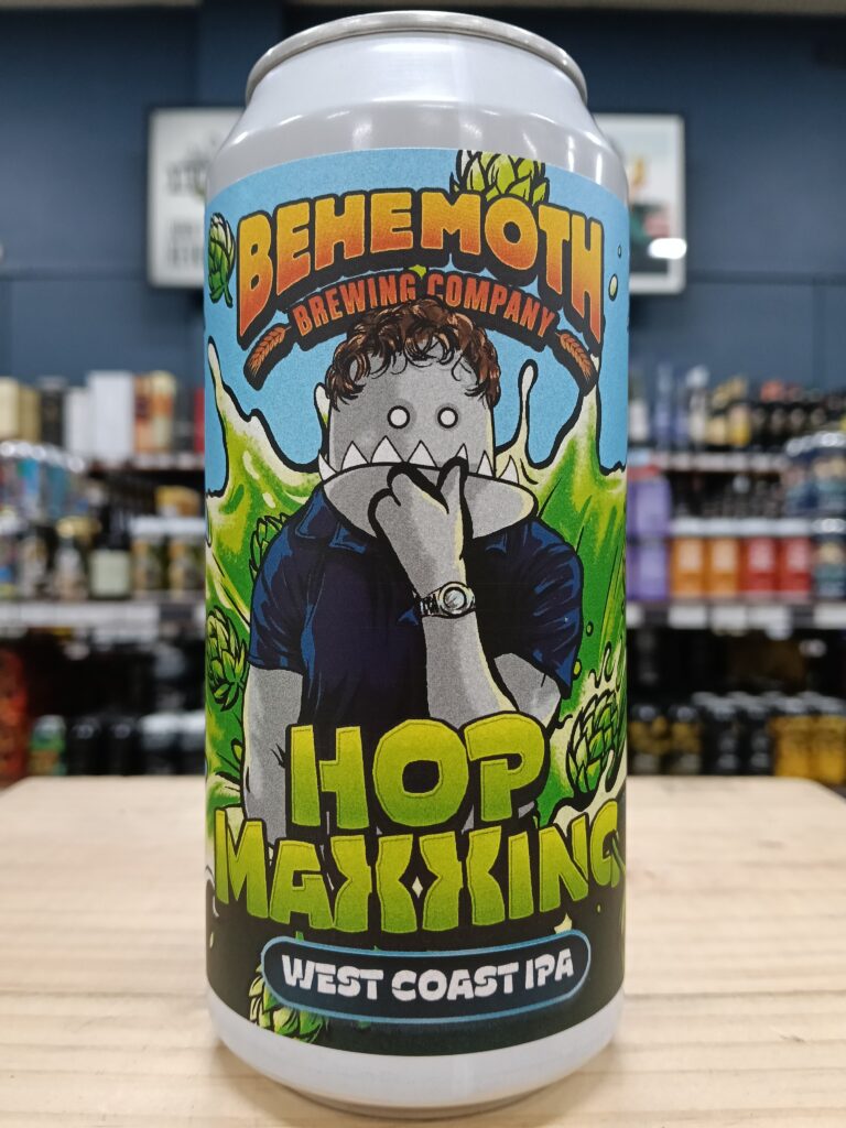 Behemoth Hop Maxxing West Coast IPA440ml