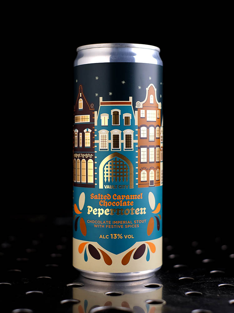 Vault City | Salted Caramel Chocolate Pepernoten | Imperial Pastry Stout Épices Caramel Salé Chocolat | 13%